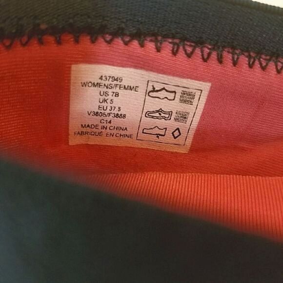 Lands' End Blue Canvas Slip On Shoes Size 7B - Picture 5 of 5